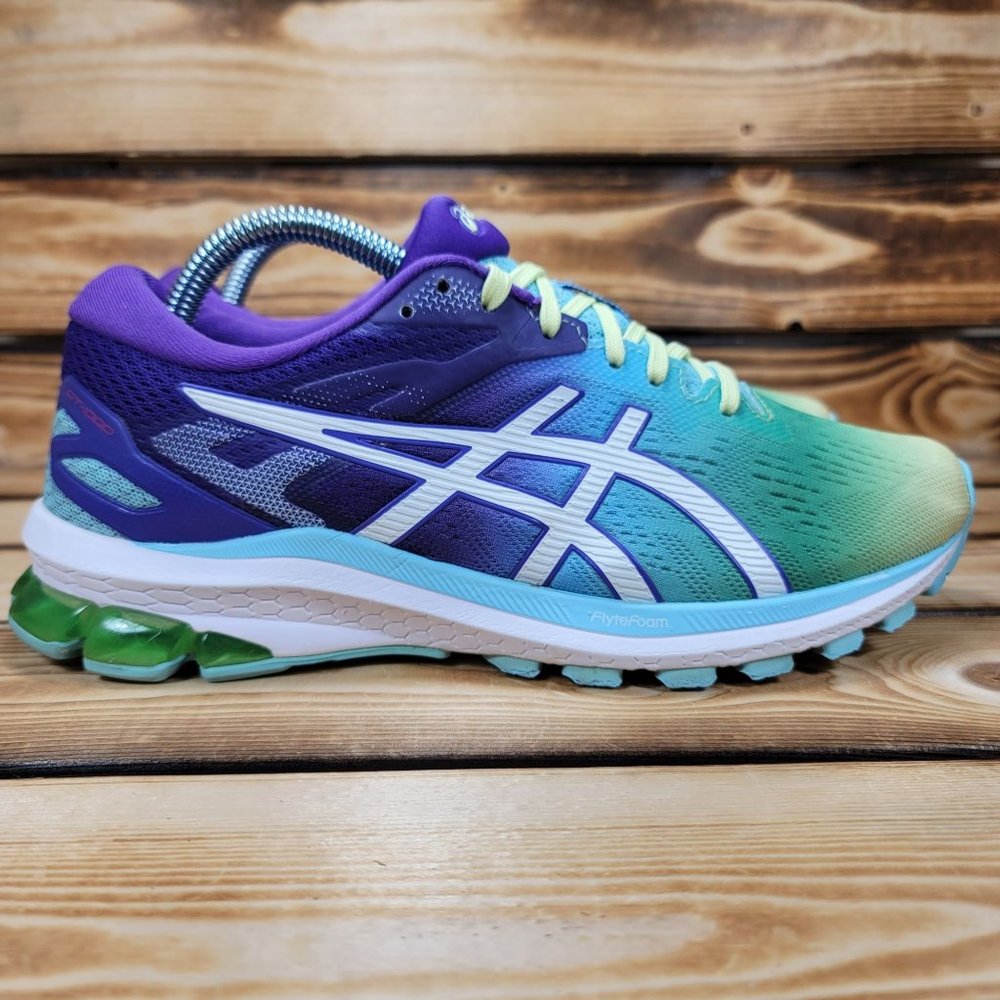 Asics GT 1000 10 Low Top Multicolor Workout Running Athletic Gym Shoes Sneakers